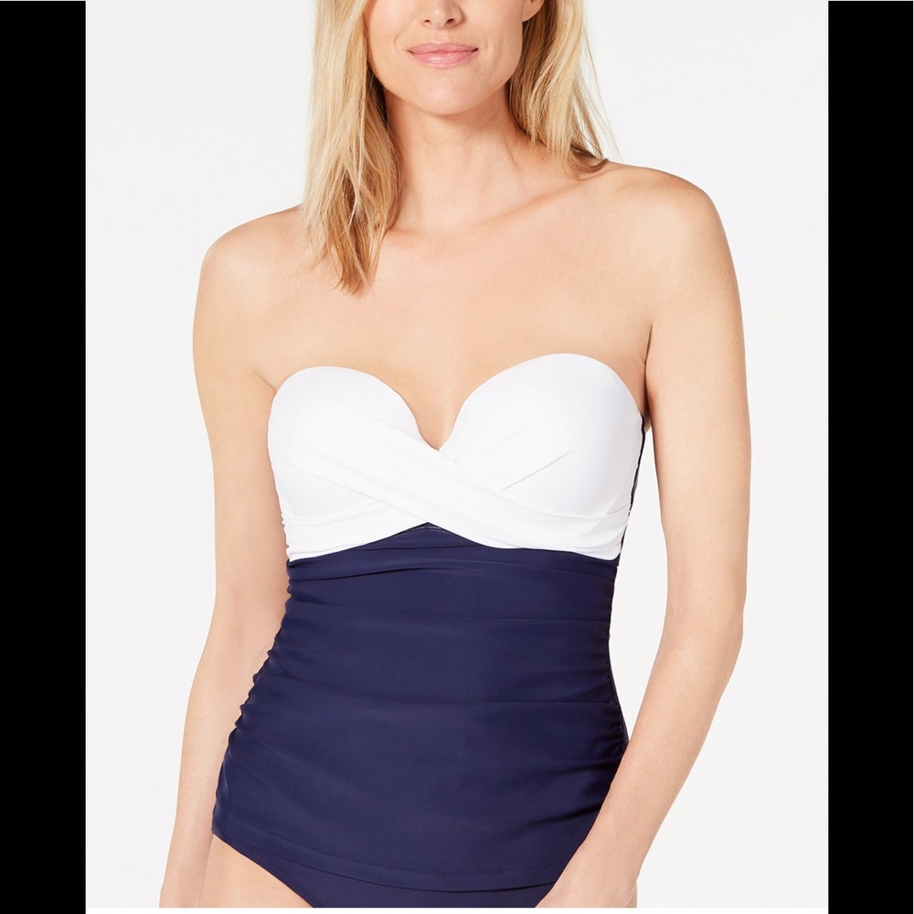 Island Escape Tankini swimsuit top